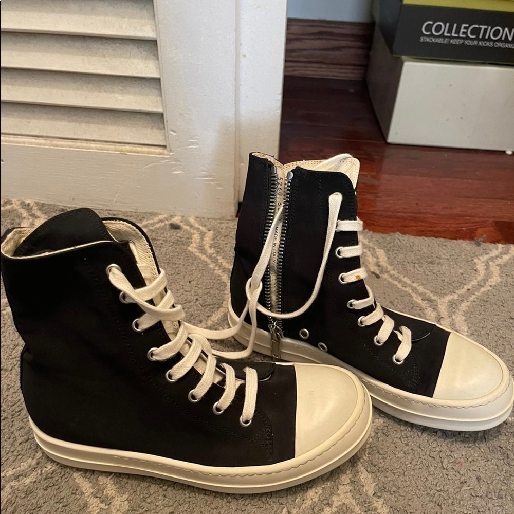 COPY - Rick Owens Drkshdw ramones sneakers size 36.5 Italy women 6.5 us